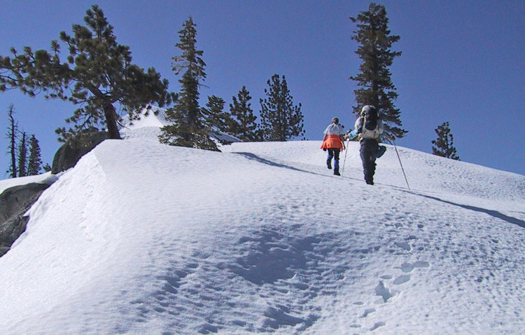 Lots of snow on Eagle Peak