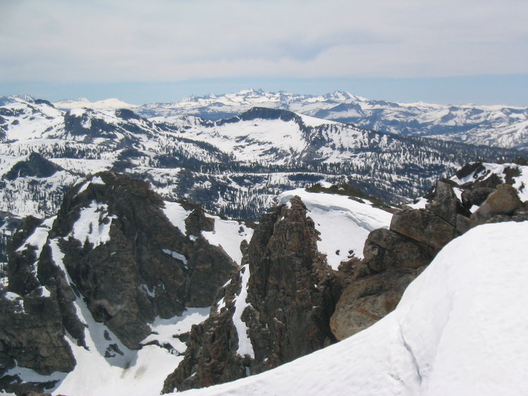 Snowbound Northern Yosemite from Piute Mountain