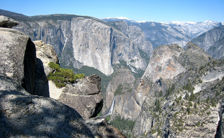El Cap from Crocker Point (Pohono Trail)