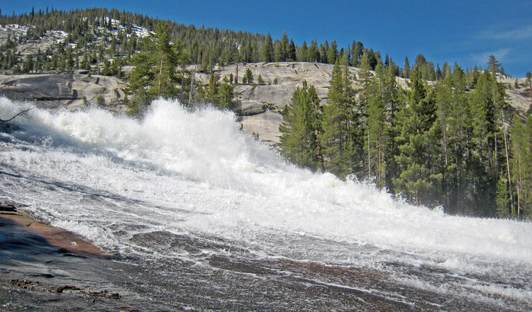 &quot;waterwheels&quot; on the Merced River