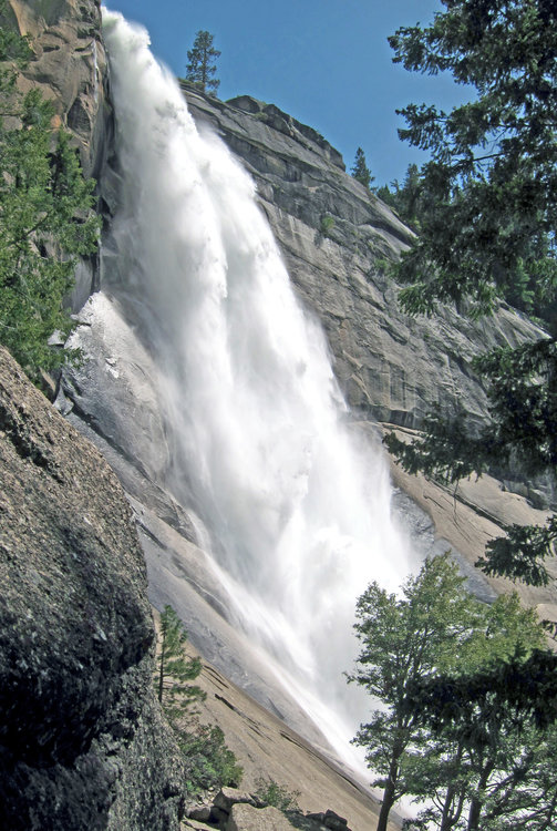 Nevada Falls from the Mist Trail