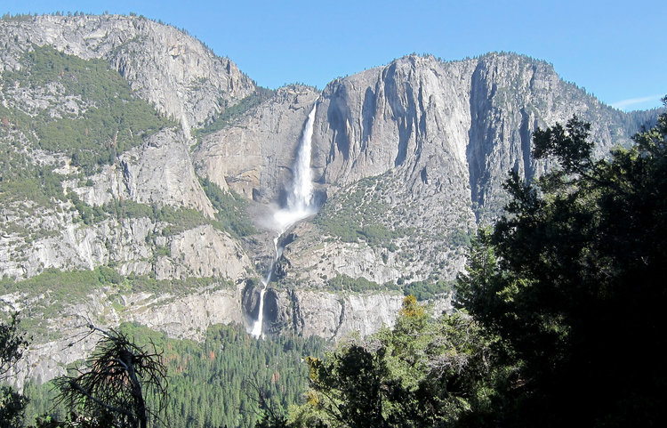 Yosemite Falls from Four Mile Trail
