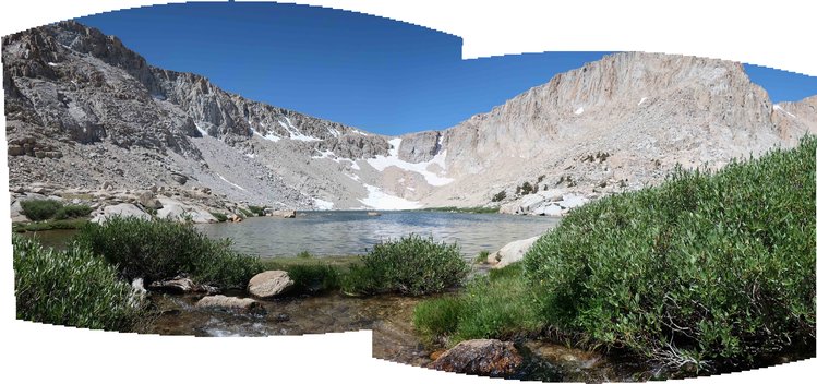 Lake #5 (shows Army Pass)
