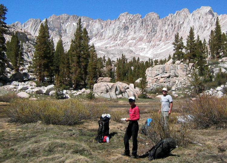 down on Rock Creek crossing