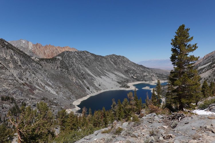 Blue Lake trail