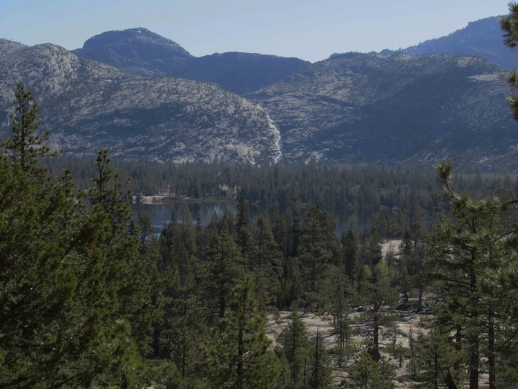 Approaching Lake Vernon