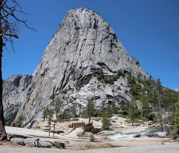 Liberty Cap from top of Nevada Falls