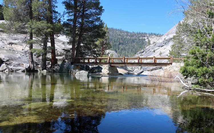 Echo Valley bridge over Merced River