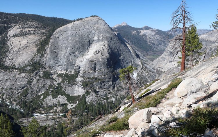 View of Merced River from Cross Trail