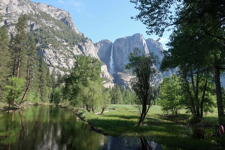 View from Swinging Bridge