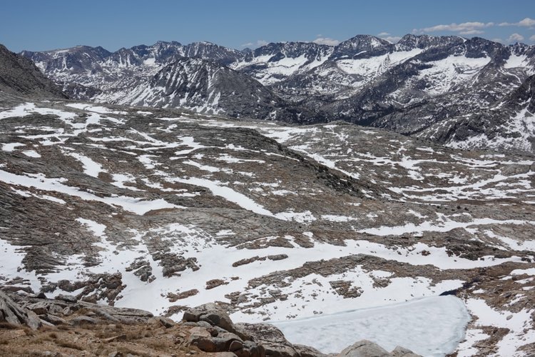 The ridge from La Salle to Den Lake