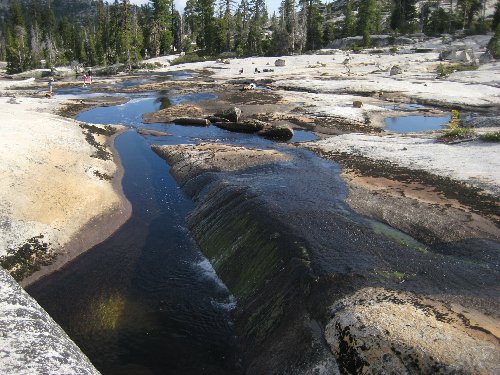 Pools and cascades on Bartlett Creek