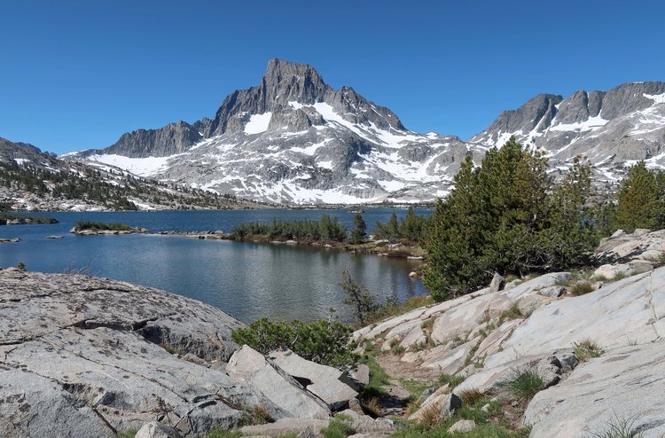 Another view from Thousand Island Lake