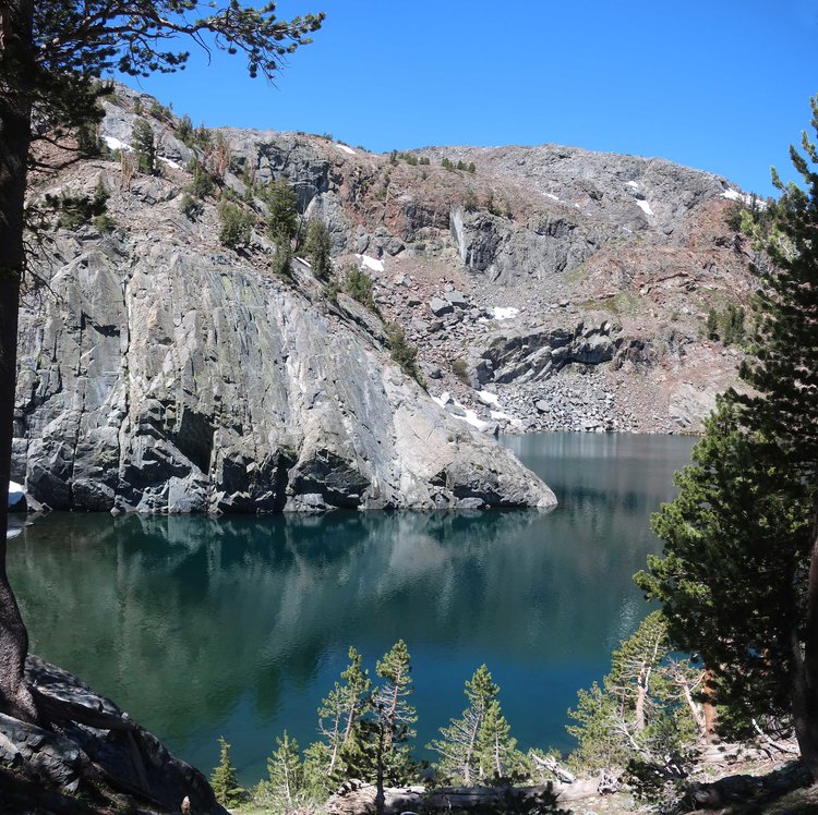Ruby Lake on the JMT