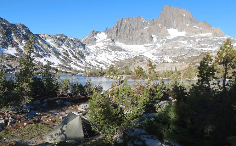 Garnet Lake camp