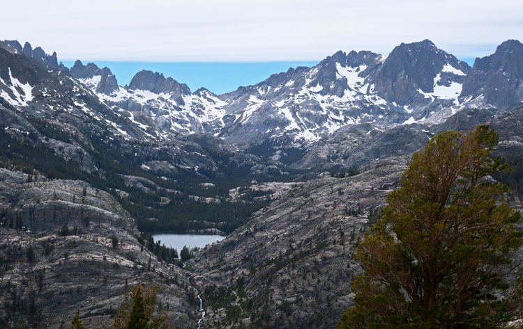 Shadow Lake from the High Trail