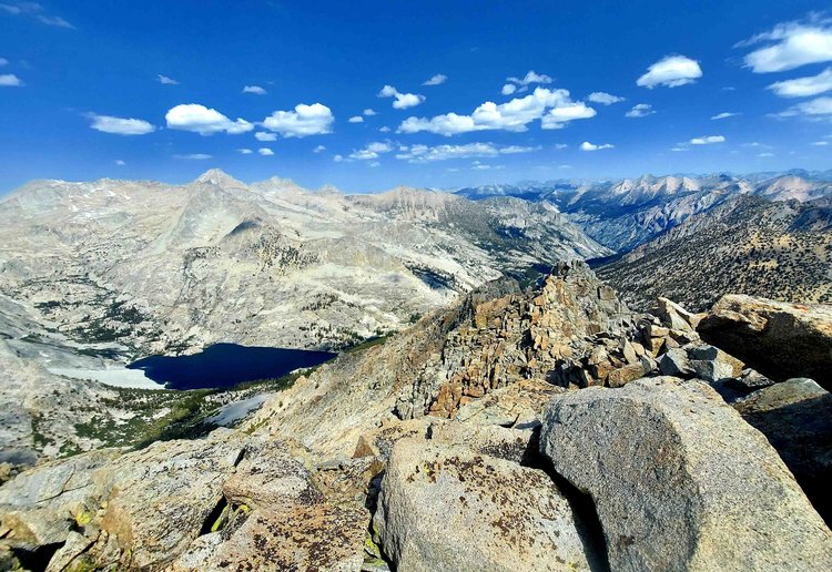 From the very tip of the ridge near Little Joe's