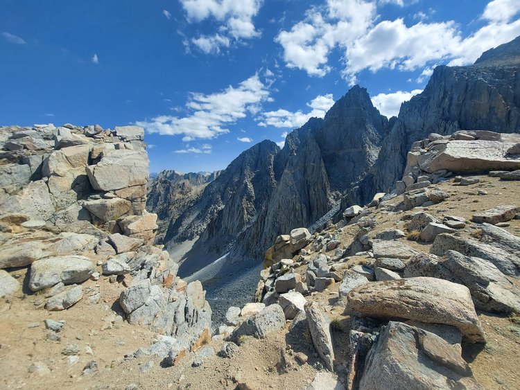 The middle couloir