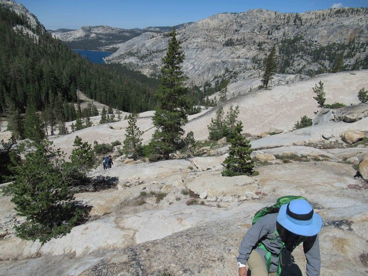 Views are stunning on this short off trail climb