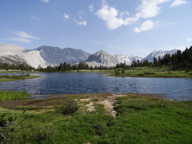 1st Lake looking south