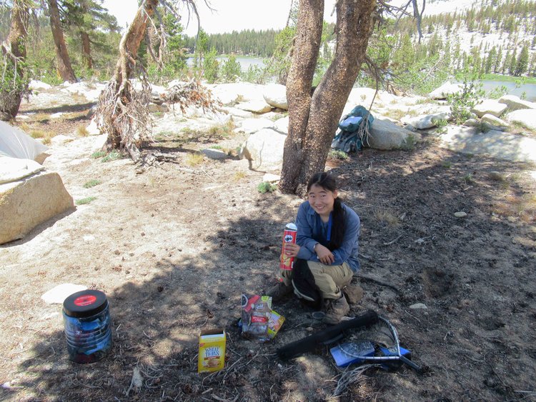 Dawn returns to our favorite all time campsite in time for lunch.