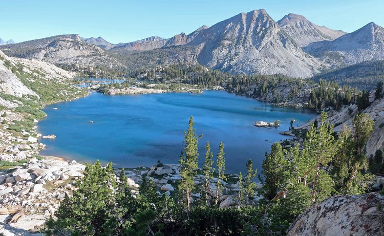 Hortense Lake from above the south end