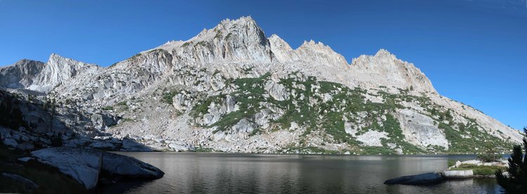 View from east shore of Hortense Lake