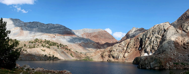 view towards Mt. Baldwin from Constance Lake
