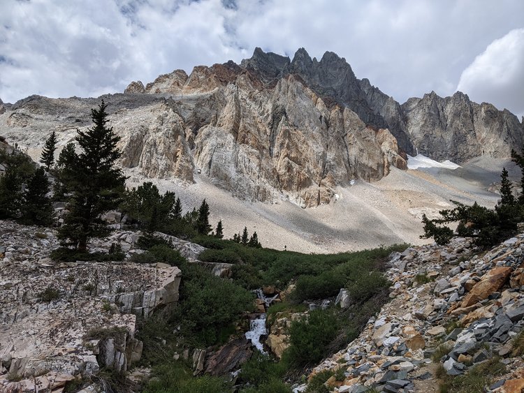 Approaching Red Lake