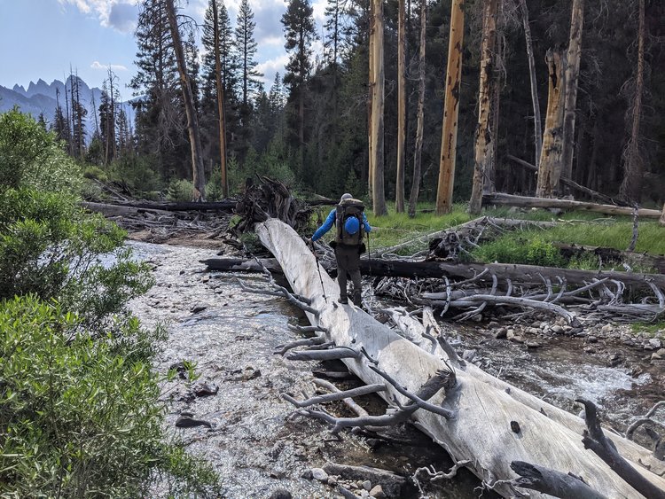 Palisade Creek crossing.