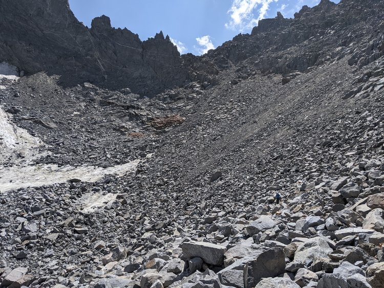 Descending the Col