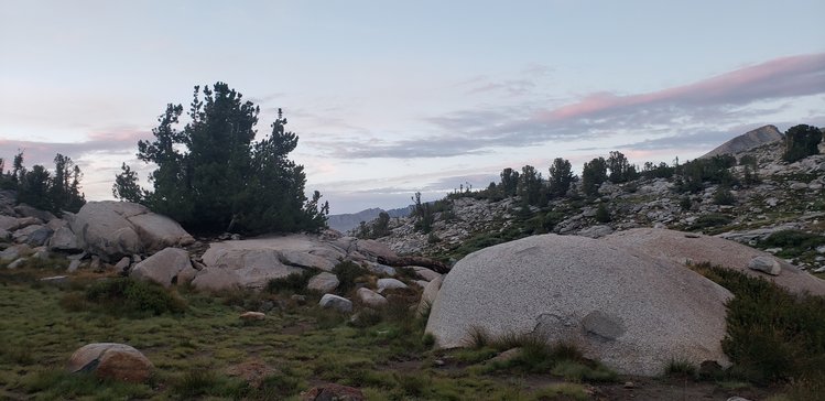 Calm after the storm around 8:15 PM