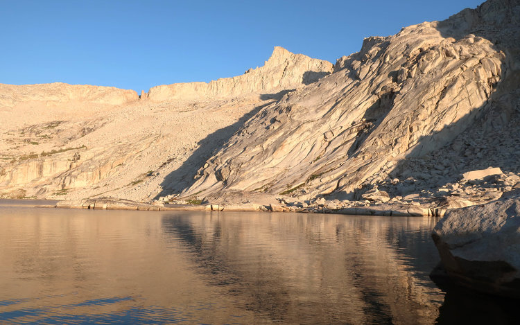 Sunset at Cathedral Lake