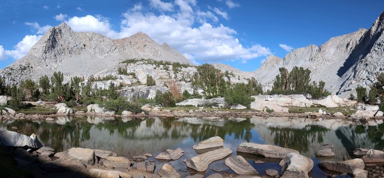 Small pond next to Bullet Lake