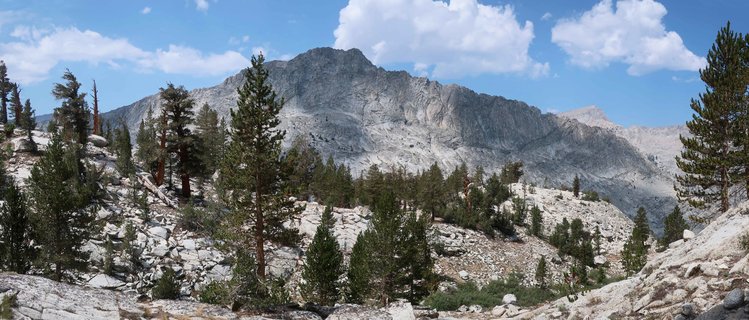View from trail to Colby Lake