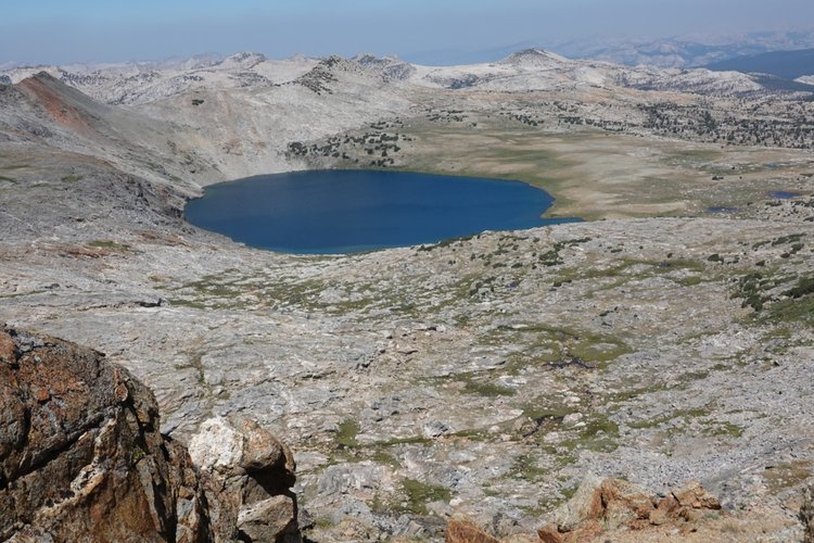 Ireland lake from Amelia Earhart ridge
