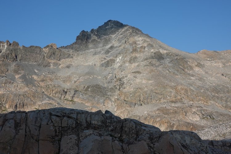 evening light on Rodgers peak