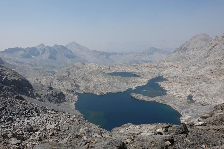 smoke in upper LFM viewed from Rodgers pass