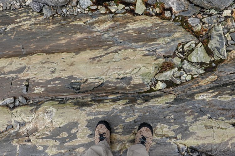 Incredible coloured rocks - A.