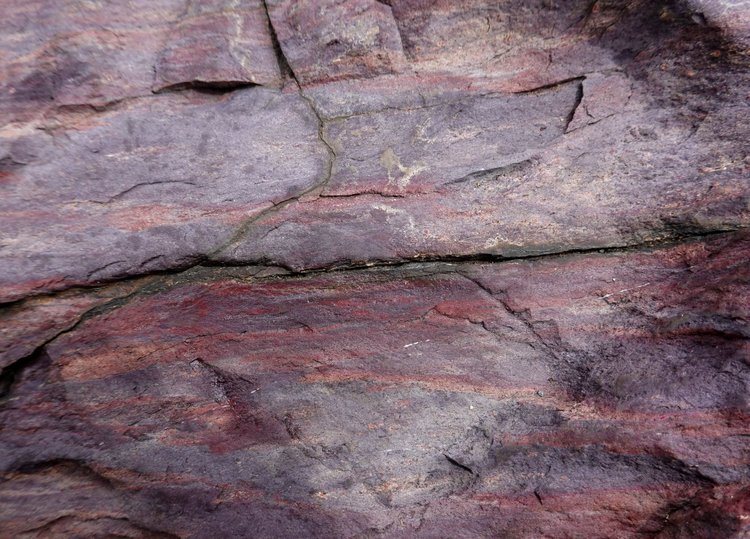 Incredible coloured rocks - B.