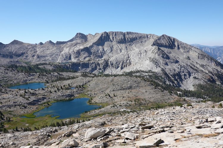 Blue Canyon basin from west - looking SE