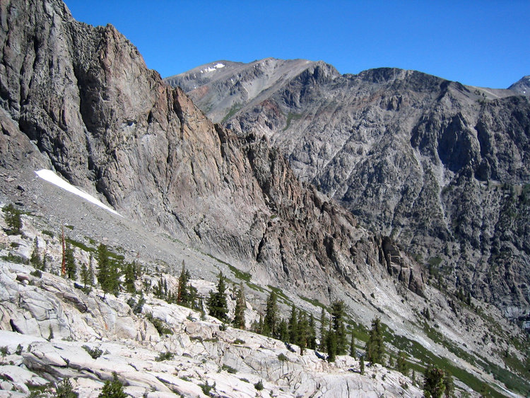 looking towards Goddard Creek