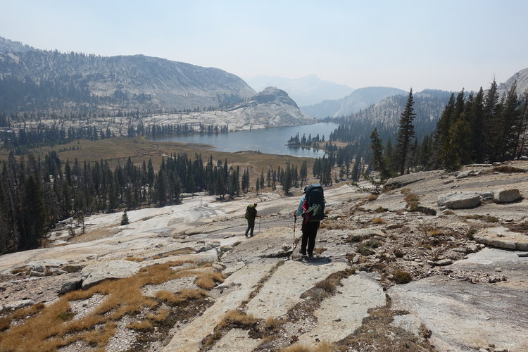 Same slabs, Emeric Lake, smoke