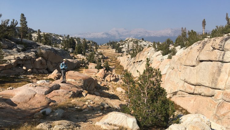 Hallways below Johnson Peak.