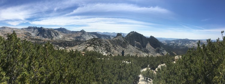 Ridgeline from Rafferty Peak to Peak 11357.