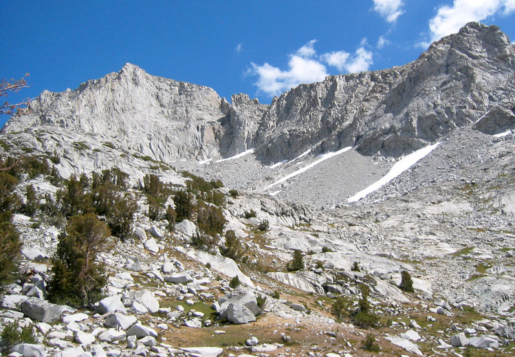McClure Peak from Hutchings Creek