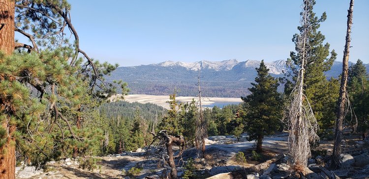 Lake Edison is looking mighty dry