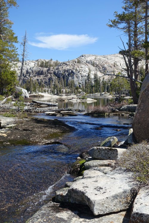 Outlet of Little Bear Lake