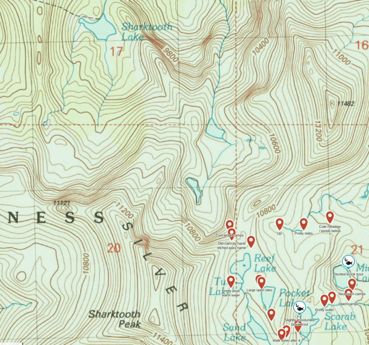 the area in question