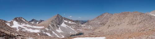 Panorama looking west from Italy Pass.